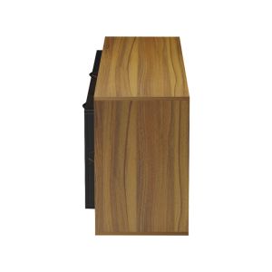 Tobler TV cabinet in walnut color with black marble 170x40x53cm