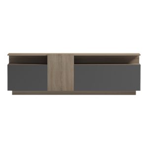 Vendora TV cabinet in sonoma-anthracite color 150x29.5x46.3cm