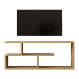 Waldo TV cabinet made of melamine in natural color 100x29.5x40cm