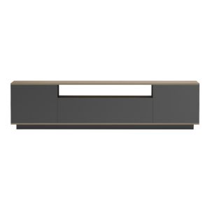 Winey TV cabinet in sonoma-anthracite color 180x44.5x44.5cm