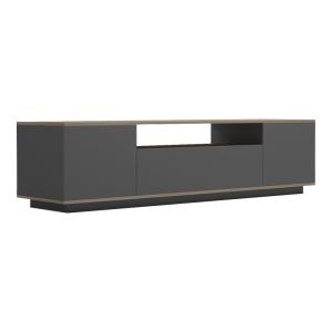 Winey TV cabinet in sonoma-anthracite color 180x44.5x44.5cm