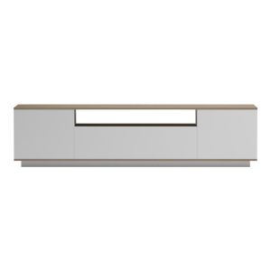 Winey TV cabinet in sonoma-white color 180x44.5x44.5cm
