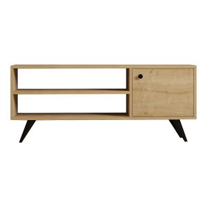 Wison TV cabinet in oak shade 120x29x50cm