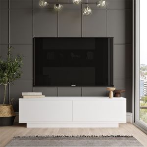 TV cabinet Zoeva white color White140x,35x38,2cm