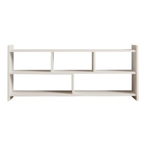 TV cabinet Capri in white 120x28x55cm