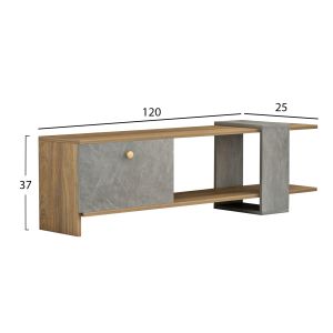 Melamine TV cabinet Henriette Hm8900,13 120x25x37hcm