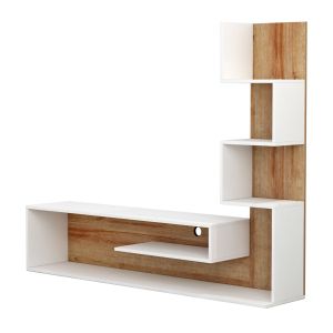 TV cabinet with shelf Edelie melamine 149.5x29.5x120.8hcm Hm8908.11