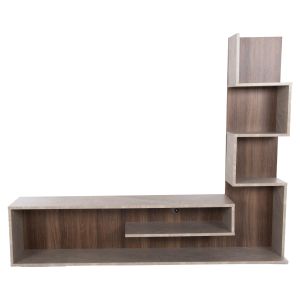 TV cabinet with shelf Edelie melamine 149.5x29.5x120.8hcm Hm8908.14