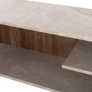 TV cabinet with shelf Edelie melamine 149.5x29.5x120.8hcm Hm8908.14