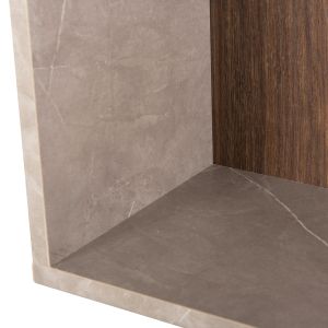 TV cabinet with shelf Edelie melamine 149.5x29.5x120.8hcm Hm8908.14