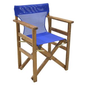 Textile seat for director's chair
