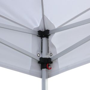 Cressen Hm6305 foldable awning - aluminum silver frame - white awnings 3x3x3.4hm