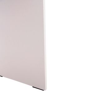Тоалeтка с огледало и табуретка Crystel Hm9938.01 меламин в бяло 74x39x155hcm.