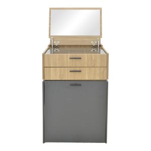 Sonlen dressing table in dark gray-sonoma color 60x45x130cm
