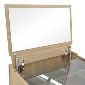 Sonlen dressing table in dark gray-sonoma color 60x45x130cm