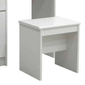 Dressing table with mirror Olympus in white 90.5x39.5x75cm