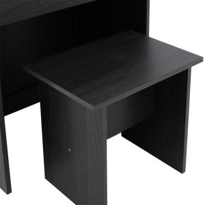 Dressing table with mirror Zelia wenge color