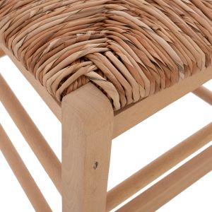 Traditional chair with straw, untreated Hm10369.02