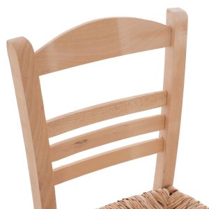 Traditional chair with straw, untreated Hm10369.02