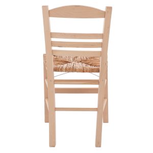 Traditional chair with straw, untreated Hm10369.02