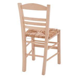 Traditional chair with straw, untreated Hm10369.02