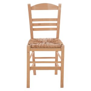 Traditional chair with straw, untreated Hm10369.02