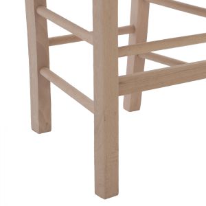Traditional chair with straw, untreated Hm10370,02
