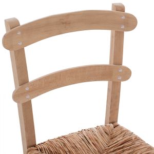 Traditional chair with straw, untreated Hm10370,02