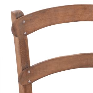 Traditional chair with straw, walnut Hm10370,01