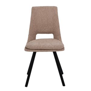 Dining chair Alice cappuccino color 47x54x87cm