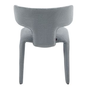 Dining chair Bien Hm18361.01 light gray fabric 49.5x55.5x76cm.