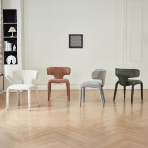 Dining chair Bien Hm18361.01 light gray fabric 49.5x55.5x76cm.