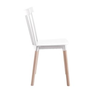Dining chair Rubina white color 51x50x84cm