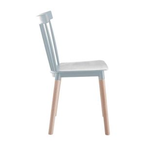 Dining chair Rubina dark gray color 51x50x84cm