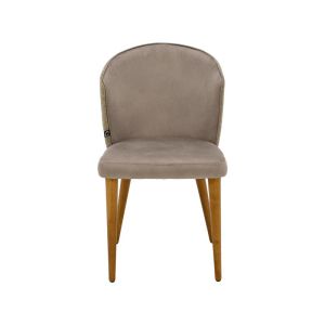 Dining chair Sorella beige color 50x59x90cm