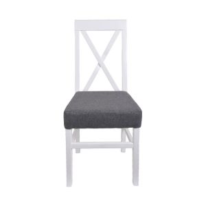 Dining chair Tx white-gray 43x44x98cm