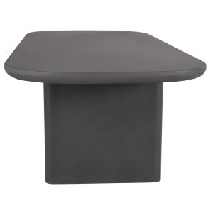 Dining table Azami Hm6601.01 gray fiber cement 300x112x75cm