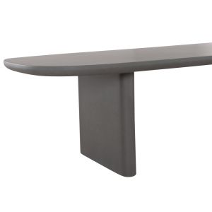 Dining table Azami Hm6601.01 gray fiber cement 300x112x75cm