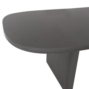 Dining table Azami Hm6601.01 gray fiber cement 300x112x75cm
