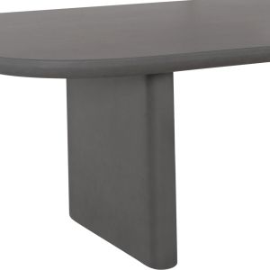 Dining table Azami Hm6601.01 gray fiber cement 300x112x75cm