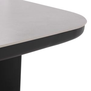 Dining table Cardemo Sm6498.01 dark gray - sintered stone slab 240x110x74cm.