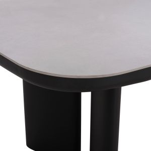 Dining table Cardemo Sm6498.01 dark gray - sintered stone slab 240x110x74cm.