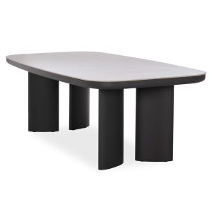 Dining table Cardemo Sm6498.01 dark gray - sintered stone slab 240x110x74cm.