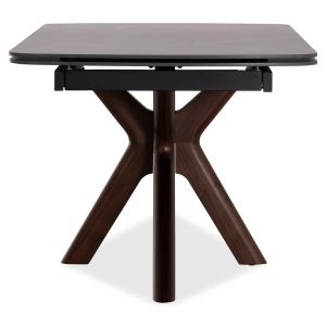 Dining table Horizon Sm18091.01 ceramic top - birch legs with walnut veneer 180x90x76cm.