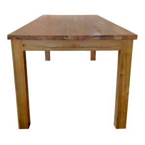 Трапезен комплект Kalie-wooly 7 бр в натурален бежов нюанс 220x90x75см