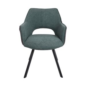 Dining chair 5086 in green color 57*59*82