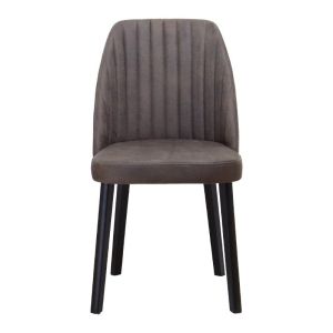 Dining chair Adeline with brown fabric 48*47*89