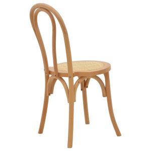 Dining chair Azhel natural rattan 41x50x89cm