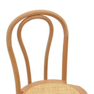Dining chair Azhel natural rattan 41x50x89cm