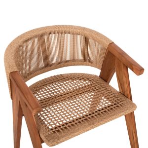 Dining chair Brann Hm18238 teak 62x58x77hcm.